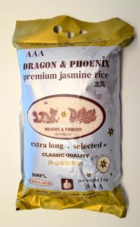 PREM. JASMINE RICE 5KG DRAGON&PHOENIX